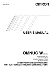 Omron R88M-W1K315T User Manual