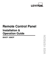 Leviton 808CP Installation & Operation Manual