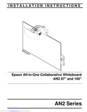 Epson AN2WA87 Installation Instructions Manual