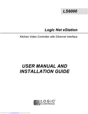 Logic Controls LS6000 User Manual And Installation Manual