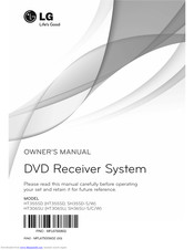 LG SH36SU-S Owner's Manual