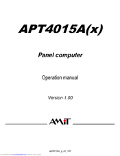 Amit APT4015A Operation Manuals