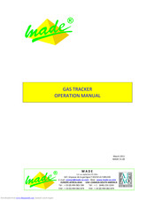Made GasTracker Operation Manuals