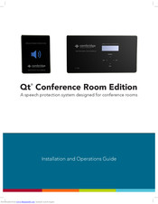 CAMBRIDGE Qt Conference Room Edition Installation And Operation Manual