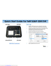 Telit Wireless Solutions SL869-3DR Quick Start Manual
