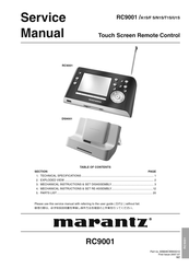 Marantz ds9001 Service Manual