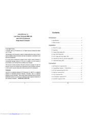 ICP Electronics JUKI-6752 Manual