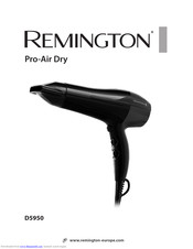 Remington Pro-Air Dry D5950 Manuals | ManualsLib