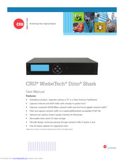 CRU WiebeTech Ditto Shark User Manual