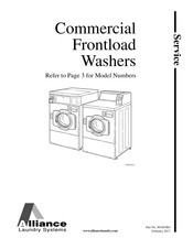 Alliance Laundry Systems NWFL64WN4000 Service Manual