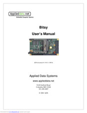 Applied Data Systems Bitsy User Manual