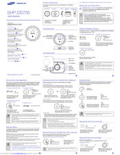 Samsung SHP-DS705 User Manual