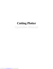 USCutter LP2 Operation Manual