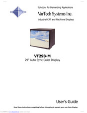 VarTech Systems VT29B-M User Manual