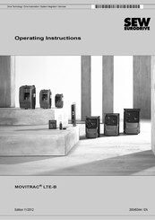 SEW MOVITRAC LTE-B series Operating Instructions Manual