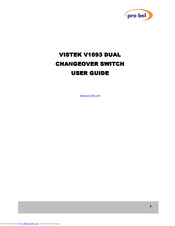 pro-bel VISTEK V1693 User Manual
