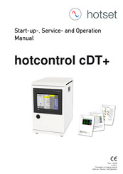 hotset hotcontrol cDT+ Start-Up, Service And Operation Manual