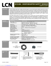 LCN 8310-804 User Manual
