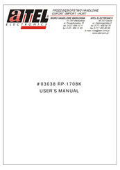 Repotec RP-1708K User Manual