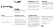 Luxli orc-cello-10 Quick Start Manual