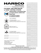 Harsco Industrial SC-1500 Installation & Owner's Manual