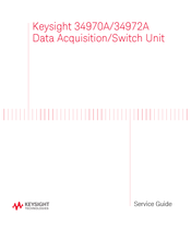 Keysight technologies 34972A Manuals | ManualsLib