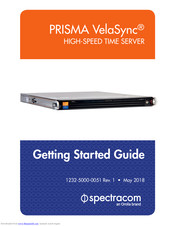 Spectracom PRISMA VelaSync Getting Started Manual