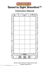 Rompa Sound to Sight Showtime Instruction Manual