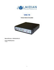 Midian VAE-10 Manual