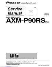 Pioneer AXM-P90RS/EW5 Service Manual