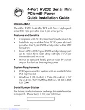 SIIG JJ-E40111-S1 Quick Installation Manual
