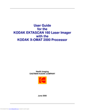 Kodak EKTASCAN 160 User Manual