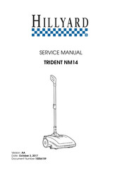 Hillyard TRIDENT NM14 Service Manual