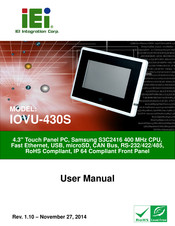 IEI Technology IOVU-430S User Manual