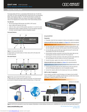 Amulet Hotkey DXT-H4 Quick Start Manual