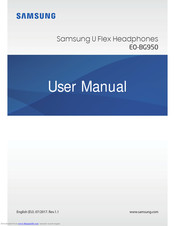 Samsung U Flex EO-BG950 User Manual