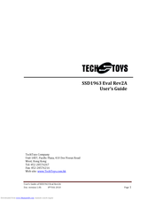 TechToyS SSD1963 Eval Rev2A User Manual