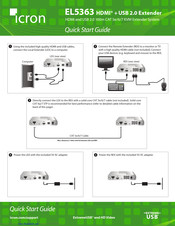 Icron EL5363 Quick Start Manual