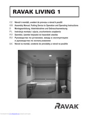 RAVAK RC1-L1 Assembly Manual, Putting Device To Operation And Operating Instructions