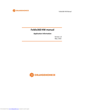 Orangemonkie Foldio360 HW Manual