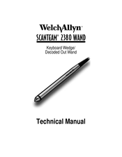 Welch Allyn SCANTEAM 2380 Technical Manual