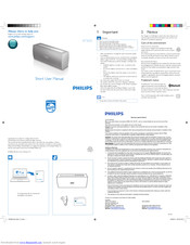 Philips BT3000 Short User Manual