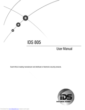 Inhep Digital Security IDS 805 User Manual
