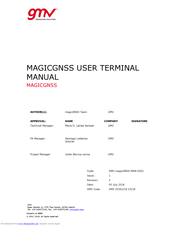 GMV MAGICGNSS Manual
