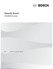 Bosch SE3000 Series Hardware Installation Manual