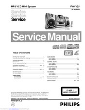Philips FWV135 Service Manual