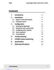 pro-bel 3408 Technical Manual