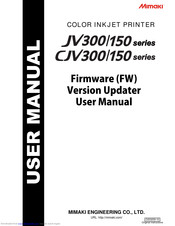 MIMAKI JV150 Series User Manual