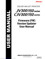 MIMAKI JV 300 Series User Manual