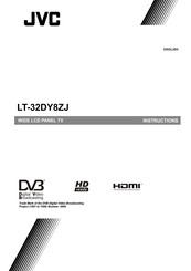 JVC LT-32DY8ZJ Instructions Manual
